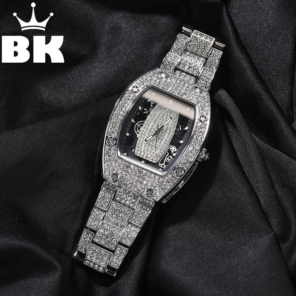 King'S Jewelry Watches - BLING KING 남성용 럭셔리 시계, 블랙