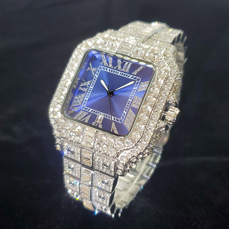 Jewelry And Watches Luxury Brand - 남성용 럭셔리 브랜드 다이아몬드 시계, 멋지고