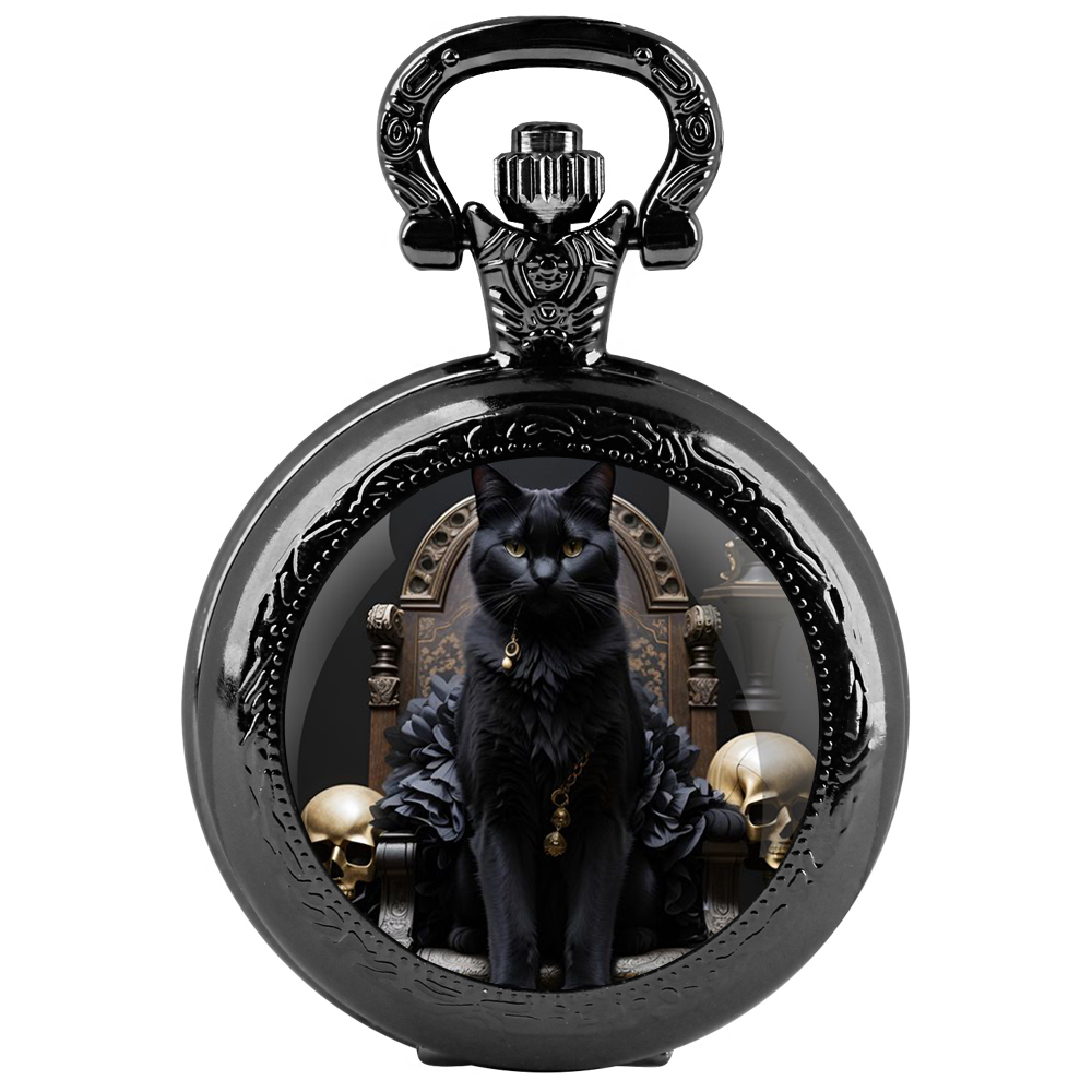 King'S Jewelry Watches - 블랙 스테인레스 스틸 트리 쿨 킹