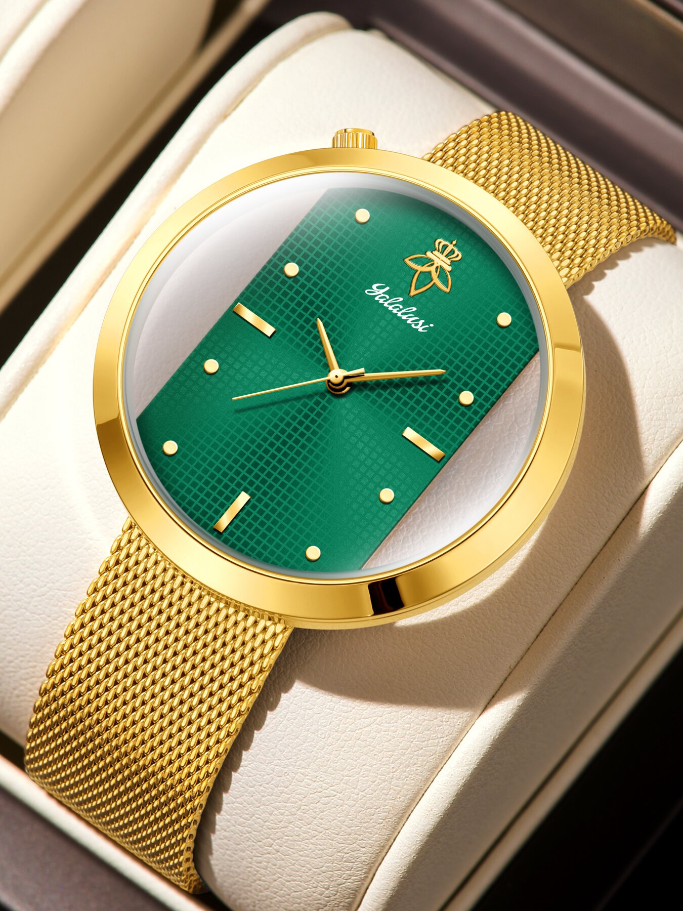 Jewelry Watches Vintage - 야라루시 빈티지 스타일 여성용 시계, 오픈워크