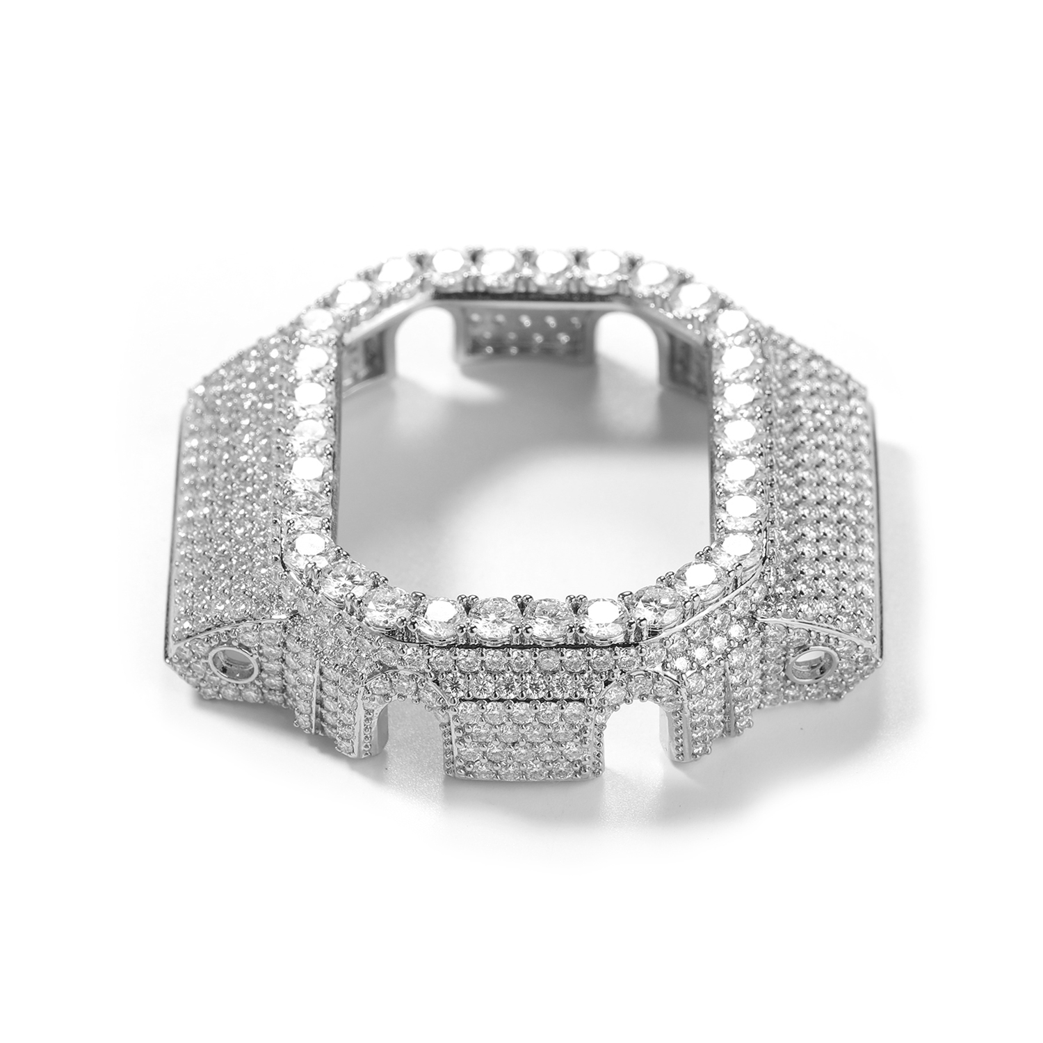 더 블링 킹 풀 블링 CZ 모이사나이트 시계 베젤 (D - King'S Jewelry Watches 리뷰 및 가격