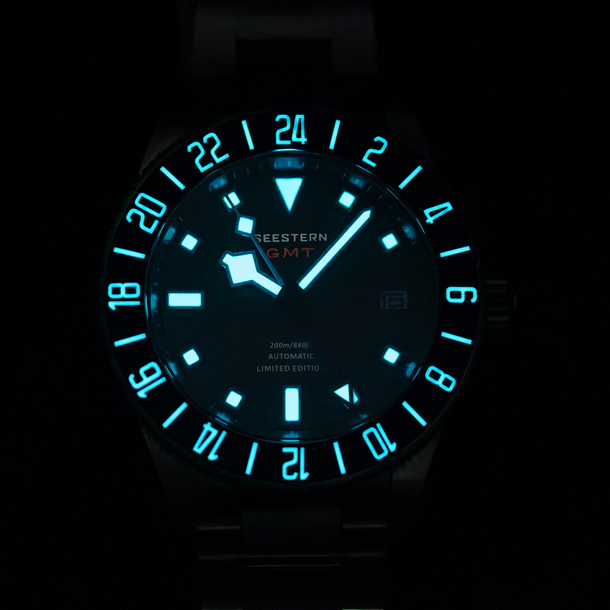 SEESTERN 다이버 맨 시계 티타늄 자동 GMT 기 - Automatic Watch Winder 리뷰 및 가격