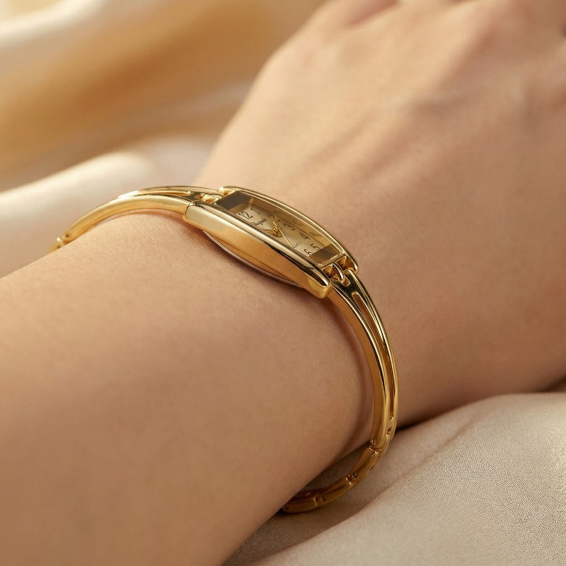 럭셔리 여성용 시계 패션 직사각형 합금 시계 스트랩 팔 - Jewelry Watches Vintage 리뷰 및 가격