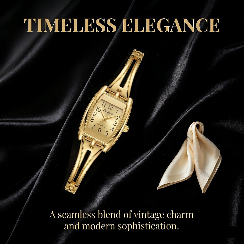 럭셔리 여성용 시계 패션 직사각형 합금 시계 스트랩 팔 - Jewelry Watches Vintage 리뷰 및 가격