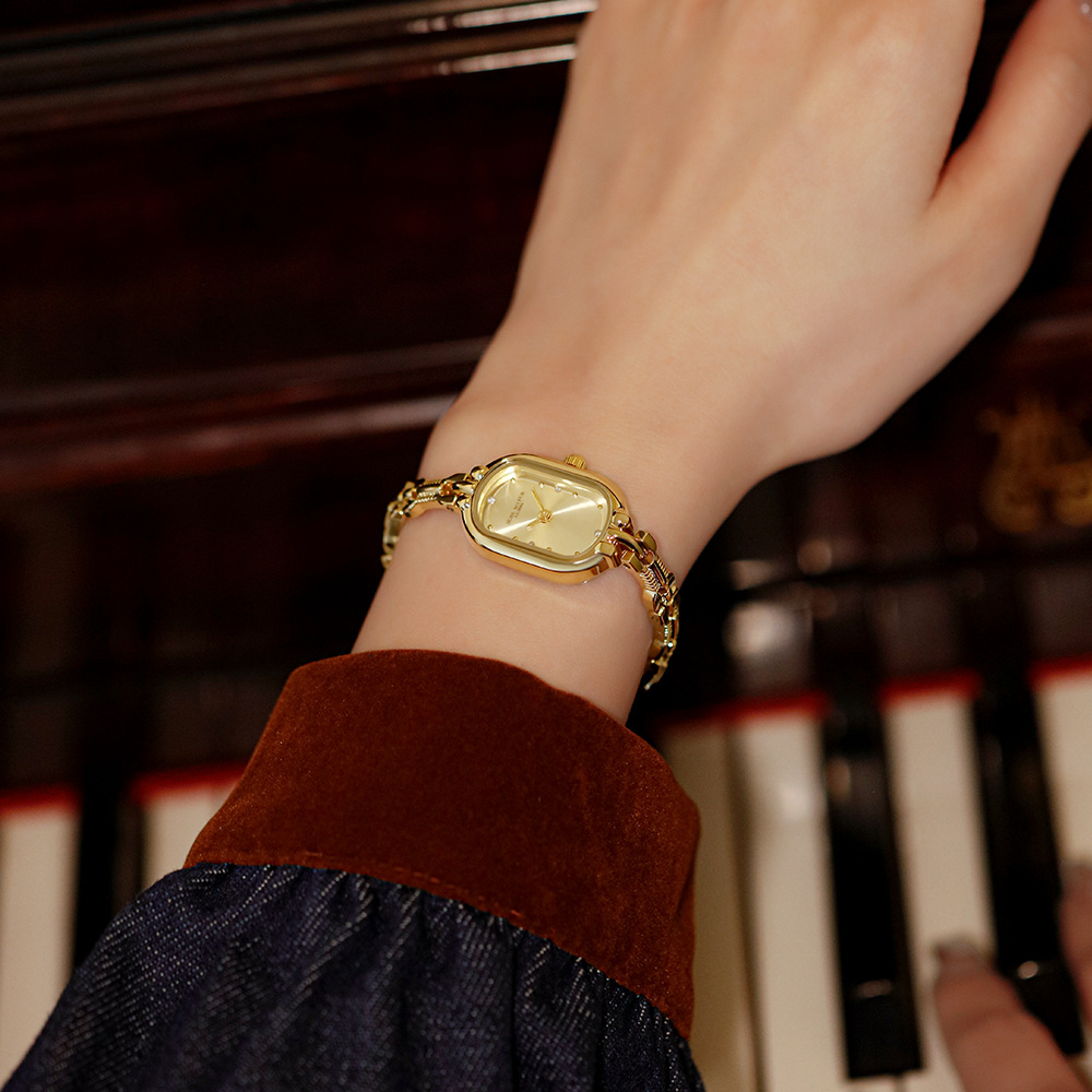 빈티지 팔찌 시계 독특한 일본 운동 방수 타원형 석영  - Jewelry Watches Vintage 리뷰 및 가격