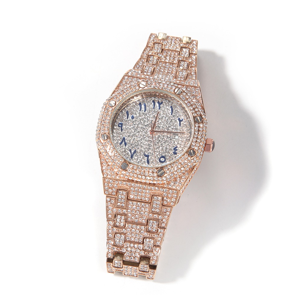 THE BLING KING 아라비아 숫자 남성용 시계  - King'S Jewelry Watches 리뷰 및 가격