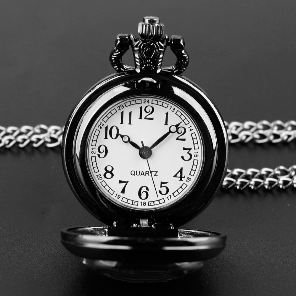 블랙 스테인레스 스틸 트리 쿨 킹 고양이 석영 주머니  - King'S Jewelry Watches 리뷰 및 가격