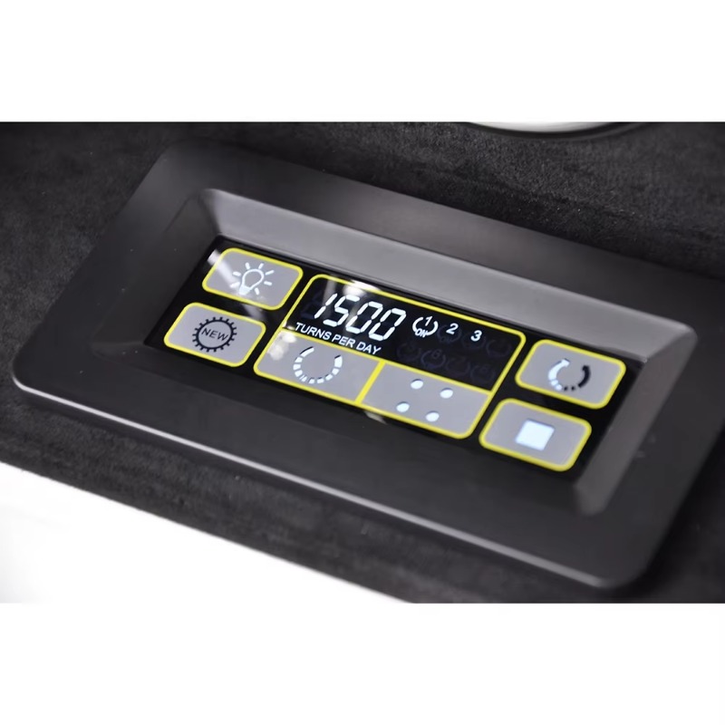 화이트 브라운 가죽 컨트롤러 자이로 오르빗 2 슬롯 회 - Automatic Watch Winder 리뷰 및 가격