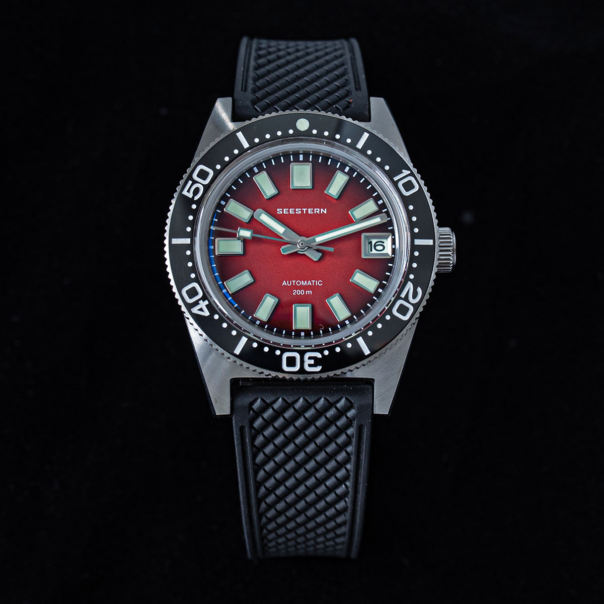 SEESTERN 남성용 다이버 시계, 정품 사파이어 N - Automatic Watch Winder 리뷰 및 가격
