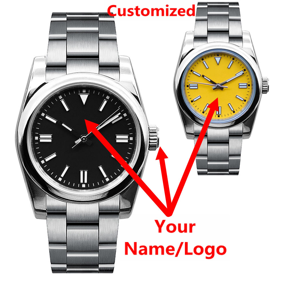 커스텀 로고 남성용 시계 사파이어 럭셔리 NH35/미요 - Jewelry Style Watches 리뷰 및 가격