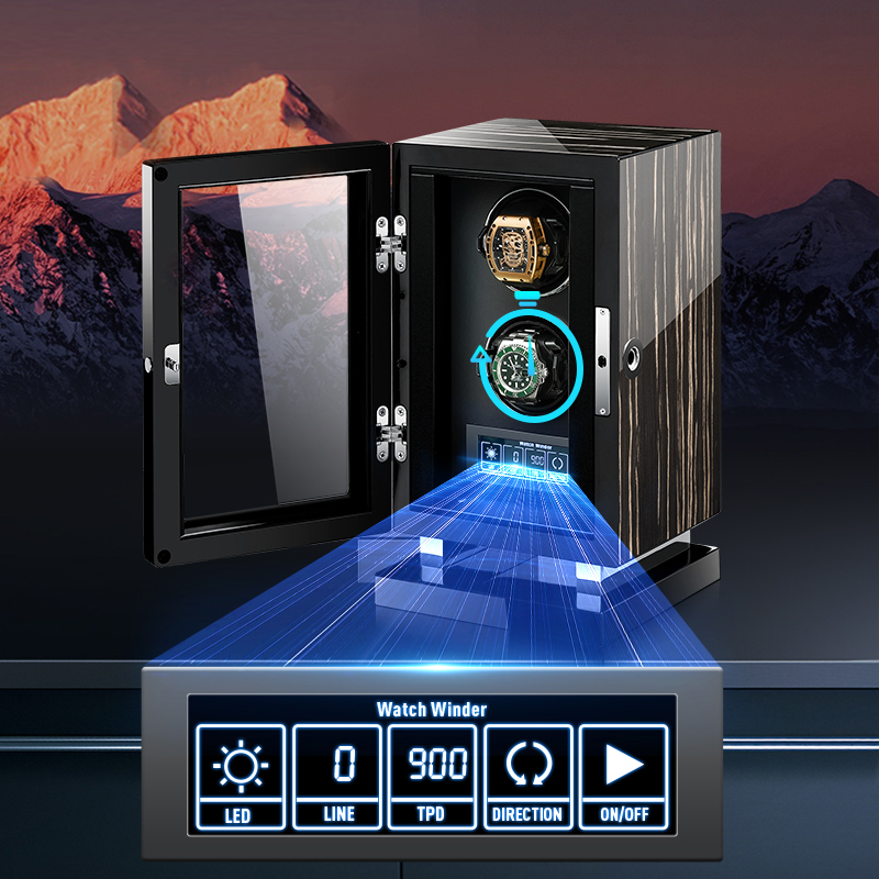 Eonluxe 기계식 자동 시계 와인더 럭셔리 지문인식 - Automatic Watch Winder 리뷰 및 가격