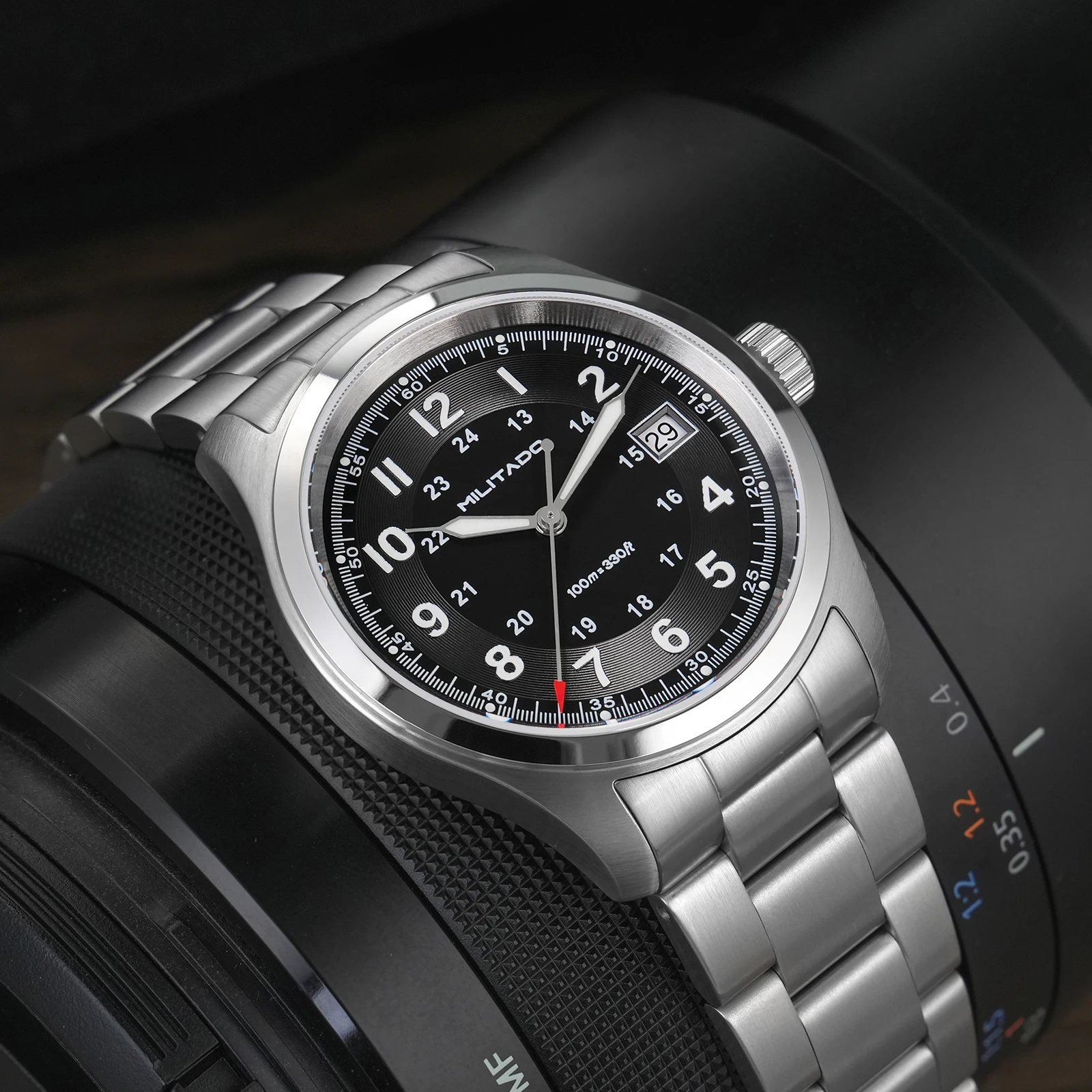 밀리타도 ML08 빈티지 쿼츠 시계 론다 515 무브먼 - Jewelry Watches Vintage 리뷰 및 가격