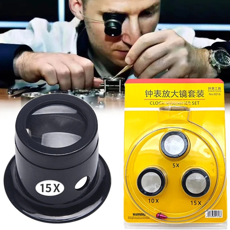 4개 세트 시계 돋보기 도구 눈 루페 루프 돋보기 확대 - Jewelry Like Watches 리뷰 및 가격